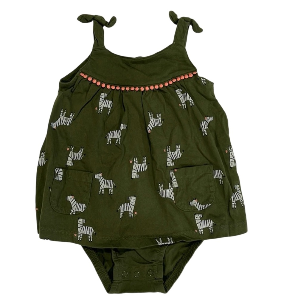 Carters Zebra One Piece Romper